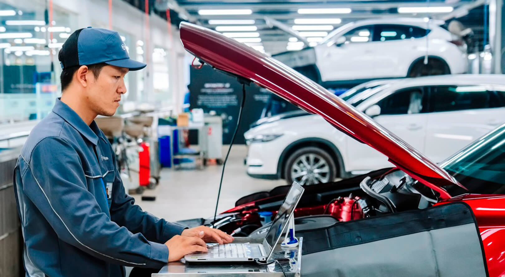 Kính chắn gió Mazda 3