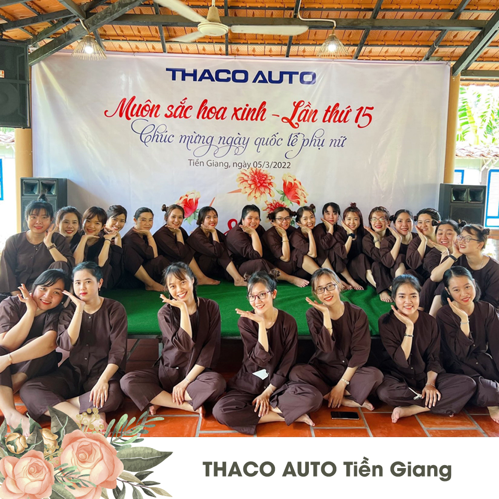 Muôn sắc hoa xinh THACO AUTO