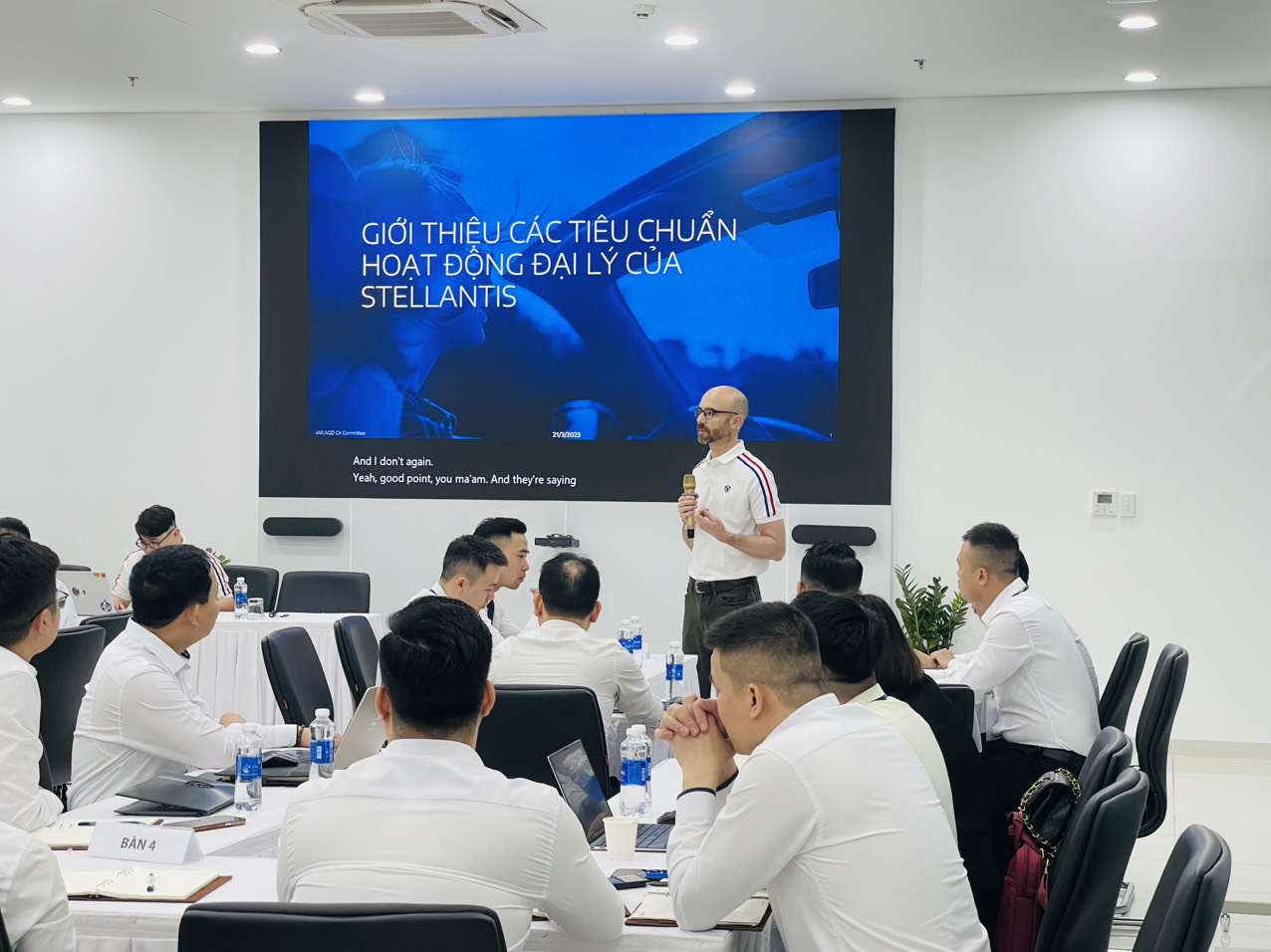 Training on operation standards and improving customer satisfaction index (CSI) for Peugeot dealerships nationwide