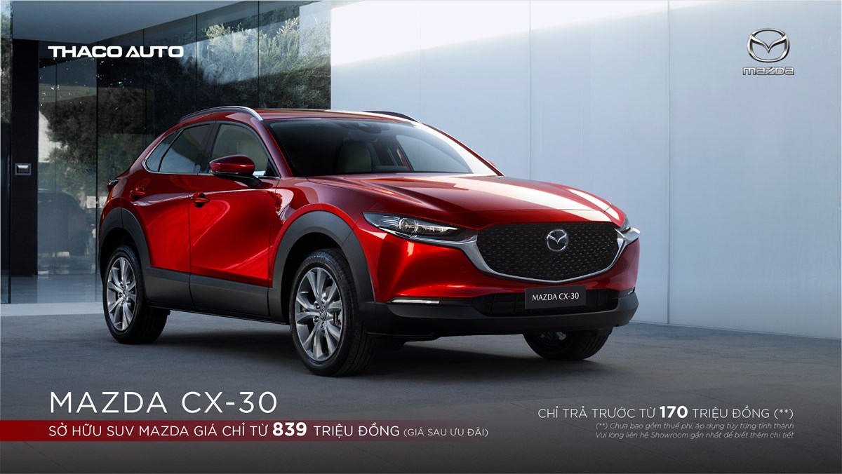 Mazda ưu đãi 50% phí trước bạ trong tháng 9