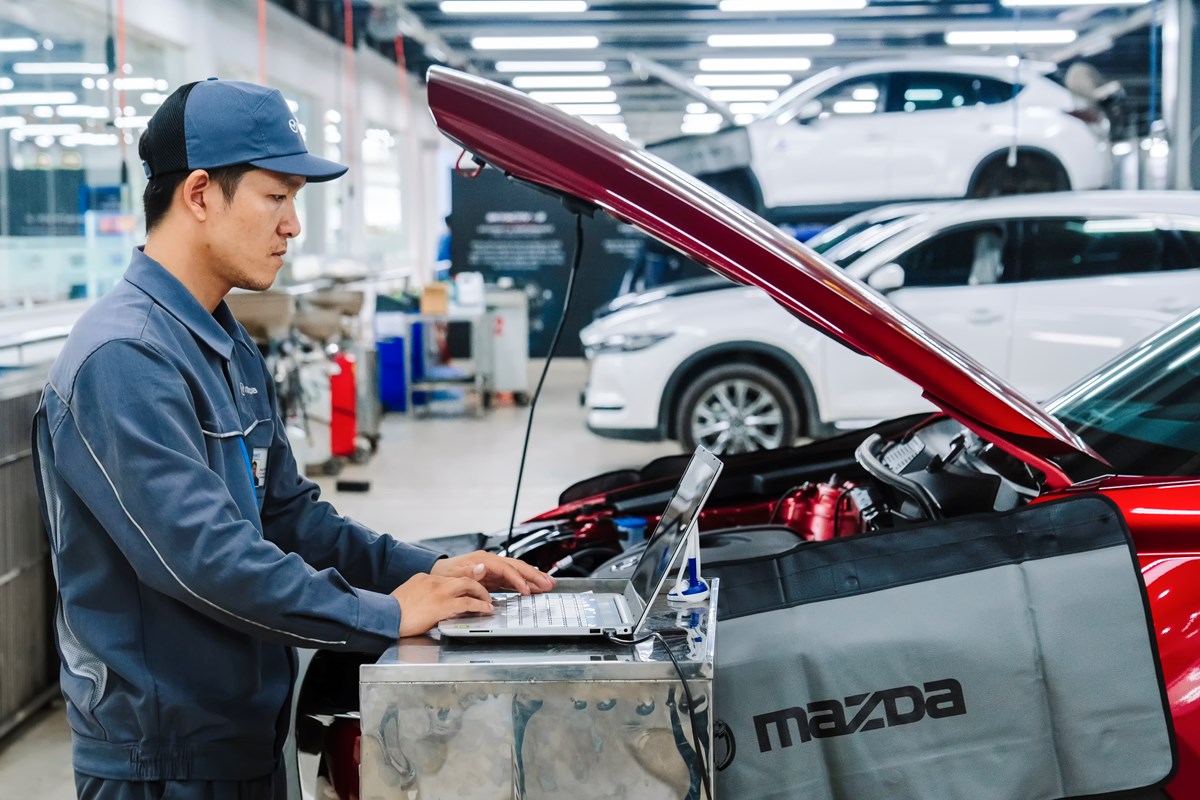 Thay kính chắn gió BMW