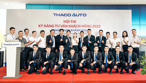 THACO AUTO Khánh Hòa tổ chức Hội thi “Kỹ năng tư vấn khách hàng năm 2023”