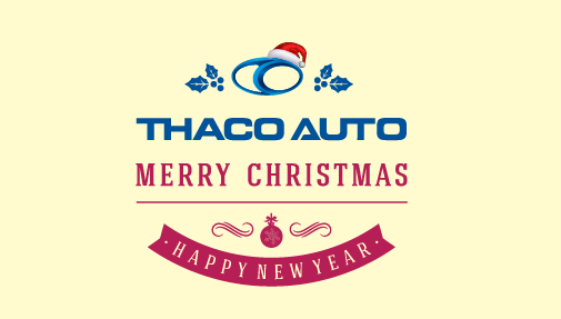 THACO AUTO chúc mừng Giáng sinh, Năm mới 2023