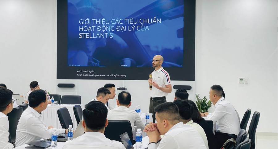 Đào tạo về tiêu chuẩn hoạt động và nâng cao chỉ số hài lòng khách hàng cho các đại lý xe Peugeot trên toàn quốc