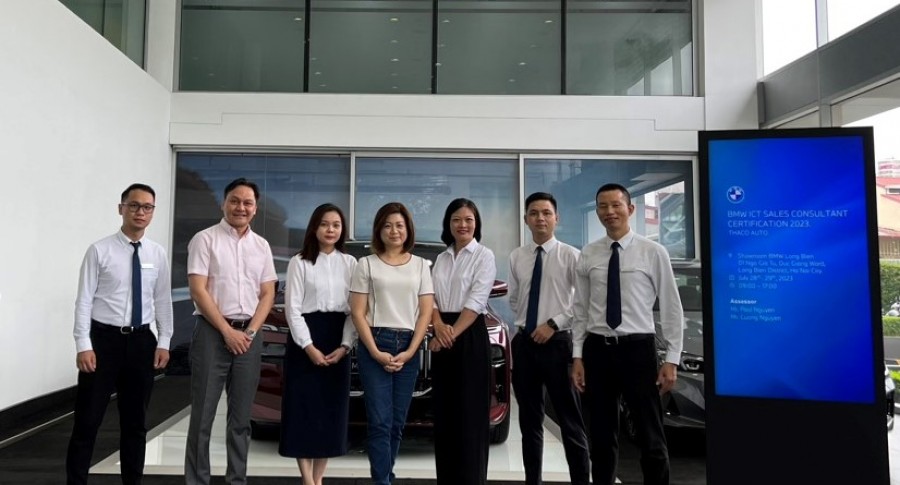 THACO AUTO organizes Initial Certification Training for BMW and MINI Sales Consultants