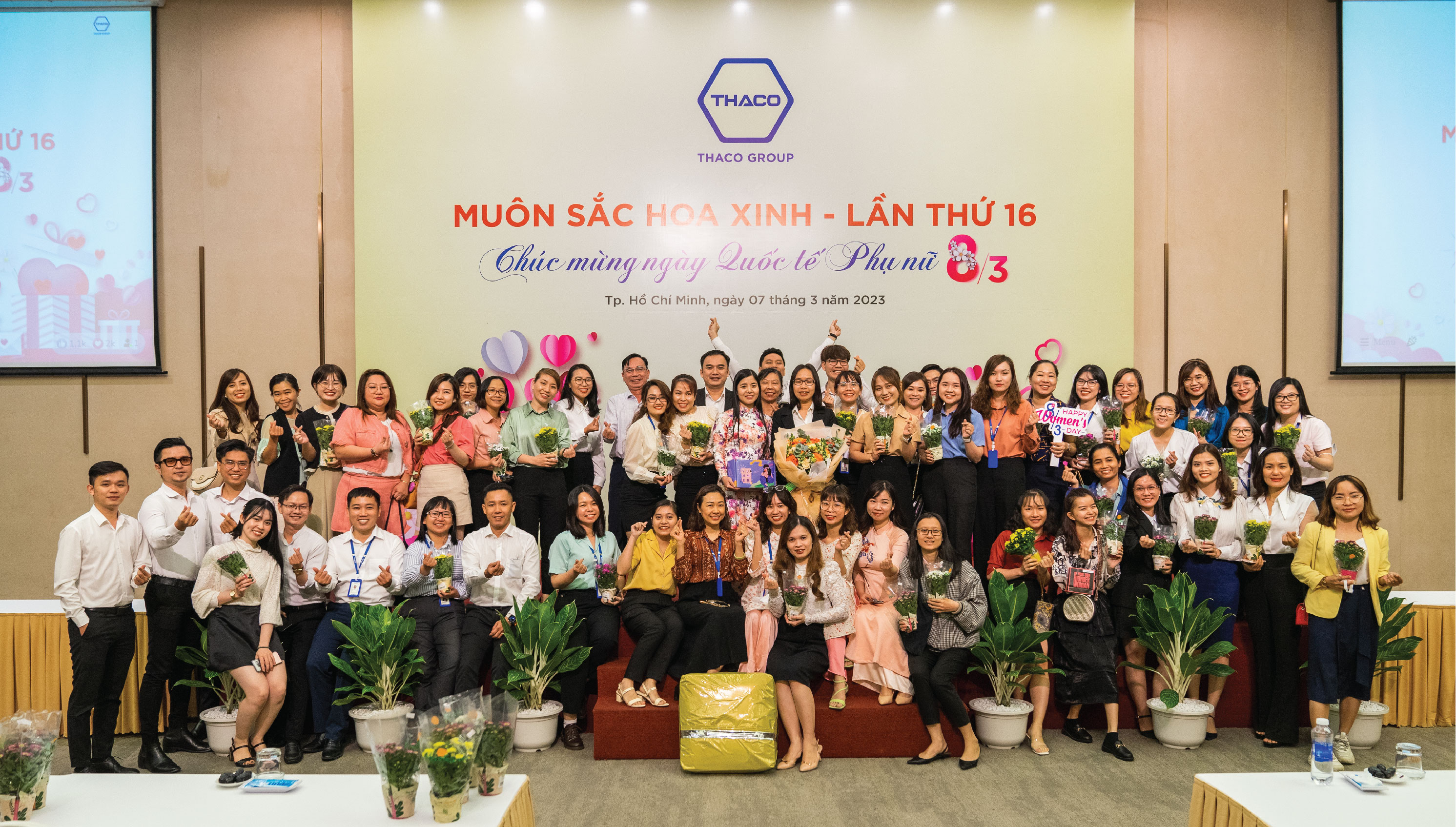 THACO AUTO hòa mình cùng chương trình “Muôn sắc hoa xinh” lần thứ 16 năm 2023