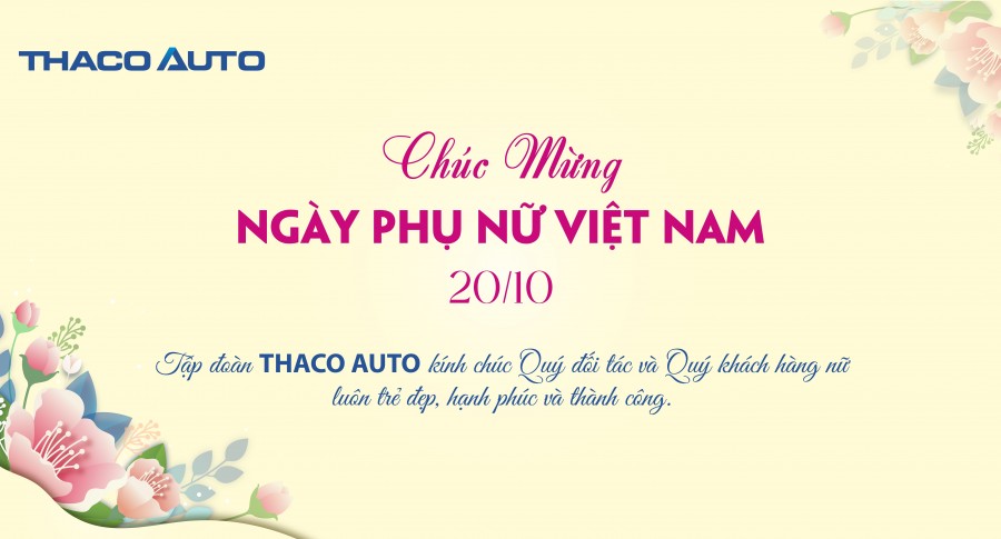 CHÚC MỪNG NGÀY PHỤ NỮ VIỆT NAM 20/10