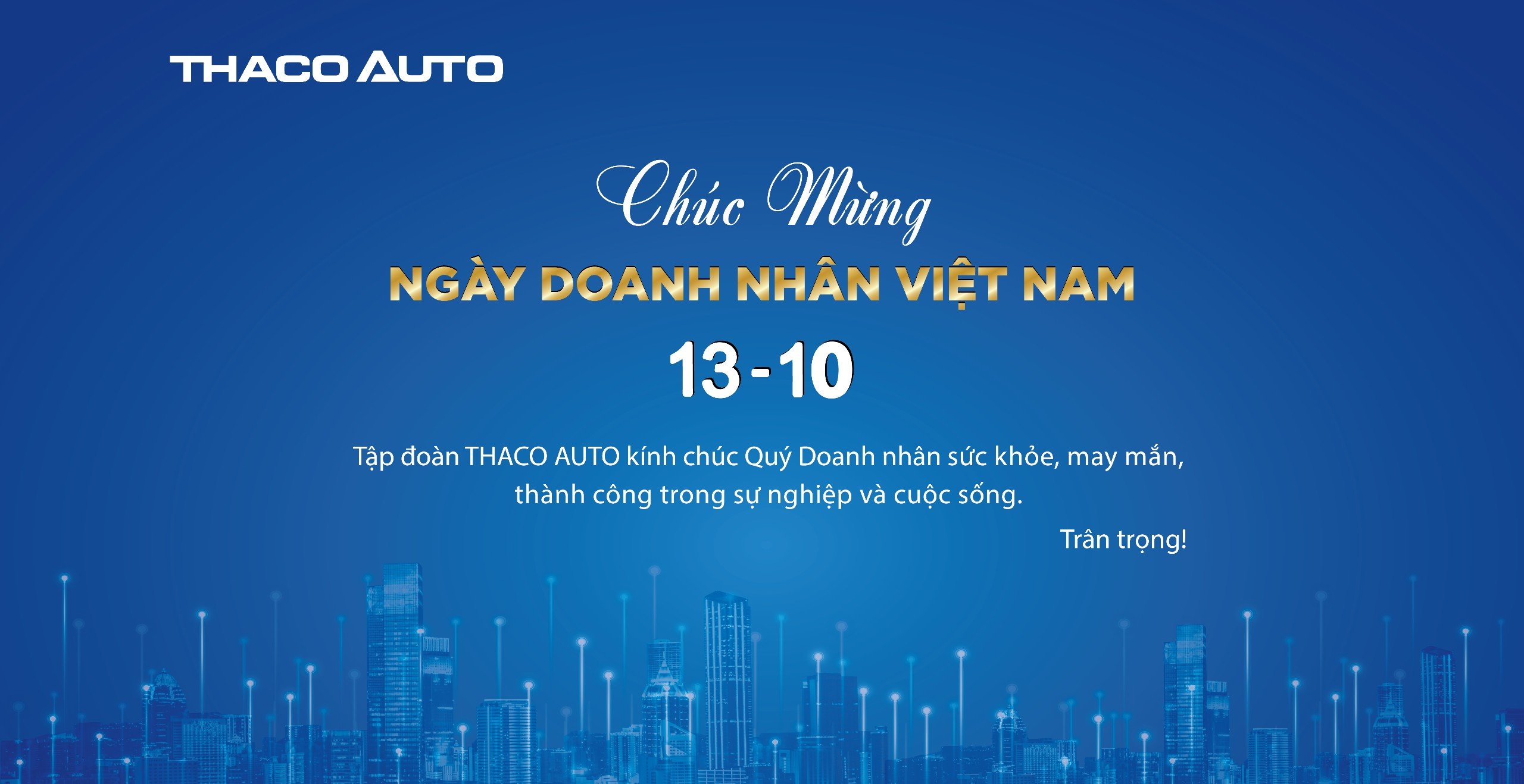 CHÀO MỪNG NGÀY DOANH NHÂN VIỆT NAM 13.10.2023